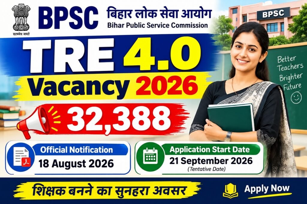 Bihar TRE 4.0 Notification
